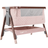 Tutti Bambini CoZee Luxe Bedside Crib Walnut/Brush 21.3x36.2"