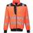 Portwest PW370 - PW3 Hi-Vis Zip Sweatshirt - Orange/Black