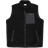 Knowledge Cotton Apparel Teddy Fleece Vest - Black Jet