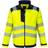 Portwest T500 - PW3 Hi-Vis Work Jacket - Yellow/Navy