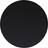 vidaXL Tempered Glass Black Table Top 70cm