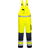 Portwest Dijon Hi-Vis Contrast Work Bib and Brace - Yellow/Navy