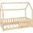 ML Design Kinderbed Home Natural 30.7x57.1"