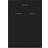 vidaXL Wood Black Shoe Rack 60x84cm