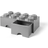 LEGO Lego Förvaring med Låda 8 Stone Grey