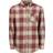Magellan Outdoors Canyon Creek Long Sleeve Flannel Shirt - Windsor Wine/Humus Plaid
