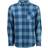 Magellan Outdoors Canyon Creek Long Sleeve Flannel Shirt - Moonlit Ocean/Aegean Blue Buffalo