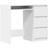 vidaXL Engineered Wood White Writing Desk 45x90cm
