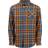Magellan Outdoors Canyon Creek Long Sleeve Flannel Shirt - Pumpkin Spice/Dark Denim Plaid