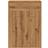 vidaXL Wood Artisan Oak Skostativ 60x84cm
