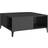 vidaXL Engineered Wood Black Coffee Table 80x80cm
