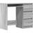 vidaXL Engineered Wood Grey Sonoma Writing Desk 45x90cm