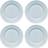 Rörstrand Swedish Grace Ice Blue Flat tallrik 27cm 4st