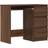vidaXL Engineered Wood Brown Oak Writing Desk 45x90cm
