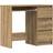 vidaXL Engineered Wood Artisan Oak Writing Desk 45x90cm