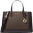 Michael Kors Sallie Medium Signature Logo Satchel - Chocolate