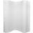 vidaXL Bamboo White Room Divider 250x165cm