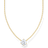 Thomas Sabo Gold Plated Cubic Zirconia Necklace - Gold Plated