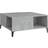 vidaXL Engineered Wood Concrete Grey Coffee Table 80x80cm