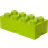 Room Copenhagen Lego Förvaringskloss med 8 Knoppar Lime