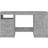 vidaXL 3054784 Concrete Grey Writing Desk 50x140cm 2pcs