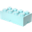 Room Copenhagen Lego Storage Brick 8 Stud Aqua