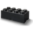 Room Copenhagen Lego Storage Brick 8 Stud Black
