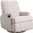 OBaby Madison Swivel Glider Recliner Chair Oatmeal