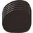 aida Raw Recycled Leather Bordstablett Brun (41x33.5cm)