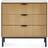 Latitude Run Audras 3 Beige Chest of Drawer 72x69cm