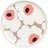Marimekko Oiva Unikko White Dessert Plate 13.5cm