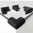 Black Table Corner Protector Set of 8