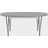 Fritz Hansen Superellipse B620 Grey Efeso Matt/Brown Bronze Spisebord 100x270cm