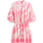 H&M Tie Belt Dress - Pink/Patterned