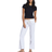 Roxy Oceanside Women's Flared Pants - Sea Salt