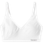 Boody Seamfree Crop Bra - White