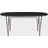 Fritz Hansen Superellipse B620 Black Matt/Brown Bronze Spisebord 100x270cm