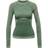 Hummel Women Clea Seamless Tight T-shirt L/S - Laurel Wreath/Lily Pad Melange
