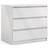 Tvilum Naia White High Gloss Kommode 77x70.1cm