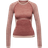 Hummel Women Clea Seamless Tight T-shirt L/S - Withered Rose/Rose Tan Melange