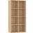 vidaXL Wood Sonoma Oak Book Shelf 130cm