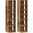 vidaXL 856665 Old Wood Skostativ 28x102cm 2stk