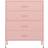 vidaXL 336202 Pink Kommode 80x101.5cm