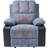Rosalind Wheeler Aayansh Upholstered Recliner Heated Massage Chair