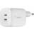 Belkin Dual USB-C GaN Wall Charger with PPS 45W White