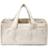 White Large Plush Nappy Caddy Organizer
