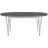 Fritz Hansen Superellipse B620 Grey Bromo/Matt Bright Dining Table 100x270cm