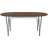 Fritz Hansen Superellipse B620 Walnut/Black Dining Table 100x270cm