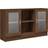 vidaXL Display Brown Oak Storage Cabinet 120x70cm