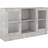 vidaXL Display Concrete Grey Storage Cabinet 120x70cm